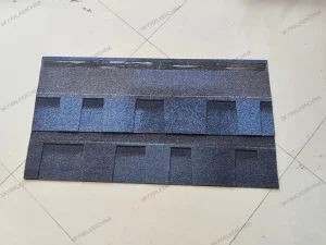 Blue Asphalt Shingle