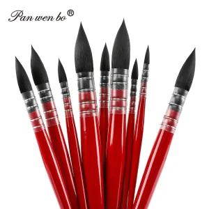 Master Squirrel Hair Single Watercolor Artist Brush