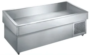 Good Quality Ice Freezer Table for Fish Seafood Butchery Display Chillers Counter