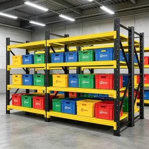 Retail Display Rack Metal Shelving