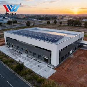 Prefabricated Steel Structure Building for Cold Storage and Industrial Warehouse Applications with Galvanized Wholesale Supply