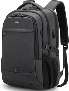 Mochila para laptop, viagem de negócios, bolsa para computador universitário com porta de carregamento USB