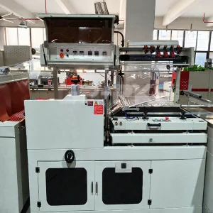 High Productivity Fully Automatic Vertical Cutter Side Sealer Shrink Film Wrapping Packaging Wrapper Tunnel Machine with CE