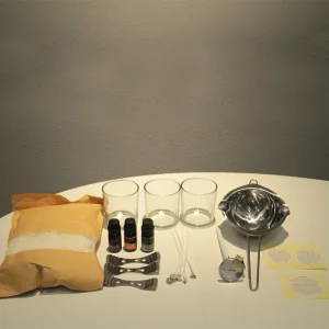 New Popular Candle Cup DIY Set Scented Soy Candles Complete DIY Candle Making DIY Kit