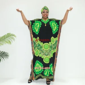 Woman Ethnic Wear Modest Summer Dresses Love Sahara Kt1719-651f Tanzania Fashion Abaya