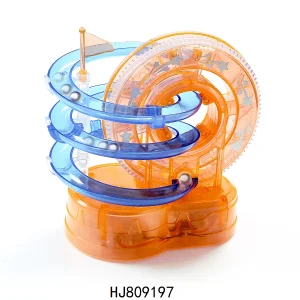 Juguete de educación temprana para niños, pista de rueda de la fortuna eléctrica, bola DIY, kit de ensamblaje experimental, rompecabezas, kit de aprendizaje interactivo creativo para niños