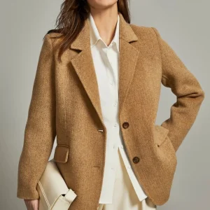 Women's French-Style Premium Wool-Blend Coat - Winter New Arrival Double-Faced Woolen Outerwear