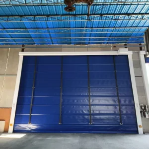 Automatic Stainless Dock Doors Mesh Bug Screen Door Exterior Electric Steel High Speed Rolling Shutter Doors