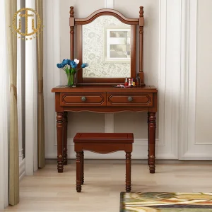 European-Style Pure Wood Moth-Proof Multi-Functional Bedroom Home Dresser