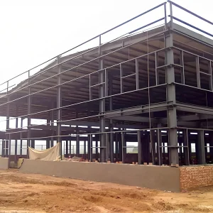 Advanced Multi Level Steel Structure Factory Building With Detailed Engineering Drawings for Textile Manufacturing Plants