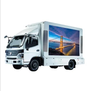 P3.91full Color Stage Outdoor Advertising Mobile Trailer Truck Car LED Display