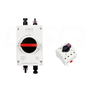 CSQ Solar Dc 20a Isolator Switch 63A