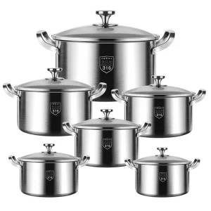316 Stainless Steel Soup Pot