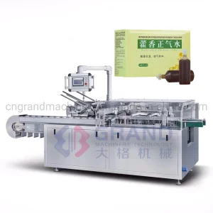 Gsz-130p Automatic Cookie, Candy, Coffee Capsule Packaging and Cartoning Machine