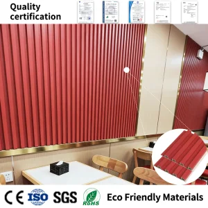 Soundproof WPC Wall Panel for Interior Partition Walls