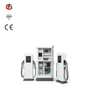 Dual Gun Solar Commercial Fast Evse Electric Vehicle EV Car Battery Charging Station for Electric Truck
