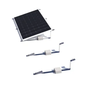 Roof Solar Panel Structure Tracking PV Concrete Ballast Flat Roof Solar Mounting System