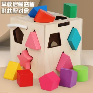 Wholesale Educational Wooden Shape Sorter Toy