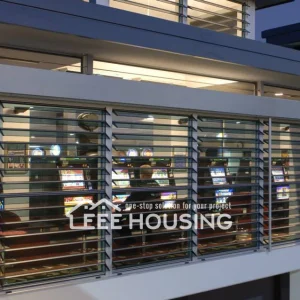 Factory Supply Superior Ventilation Aluminum Safe Glass Louvered Window with Tinted Glass