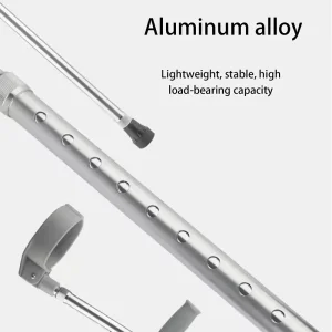 Height Adjustable Aluminum Forearm Elbow Crutches