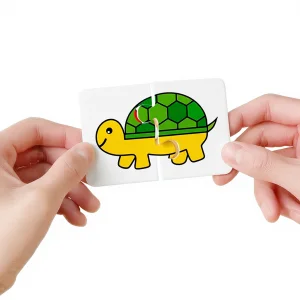 OEM Cartoony DIY Educational Paper Puzzle Toys Jigsaw Preschool Math Games for Children Made From Paper Material