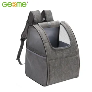 Expandable Breathable Mesh Pet Carrier Backpack Bag for Small Cat Dog Puppy