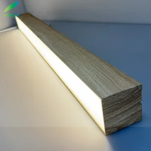 Wood LED Linear Pendant