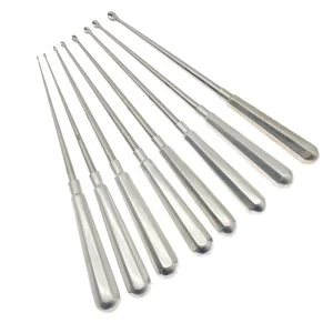 Stainless Steel Curette Bone Curette Bone Spoon Tools 2mm-9mm Tip Size Orthopedics Surgical Instruments