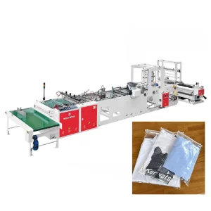 Máquina de Fazer Sacos Plásticos com Zíper para Embalagem de Roupas Automática, Máquina de Sacos de Polietileno, Fabricante de Sacos com Fecho Deslizante, Preço da Máquina de Fazer Sacos Plásticos