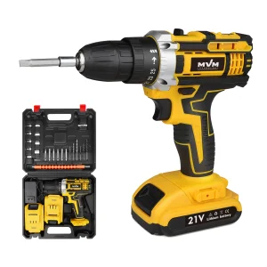 Electric Cordless Power Drills Set