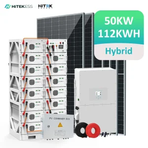 100kwh 50kw High Voltage Solar Solutions for Residential Use