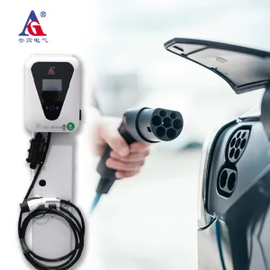AG-7kw Floor Mounted Alternating Current EV Car Charger for Intelligent Interaction Charging Pile