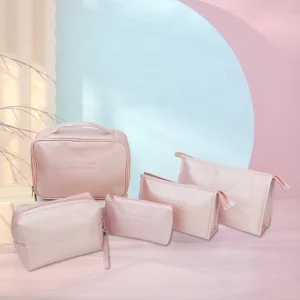 Waterproof PU Toiletry Pouch Makeup Bag