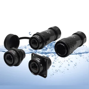 Weipu SA24 RJ45 Ethernet Network Signal Data Aviation Plug Socket Electrical Connector