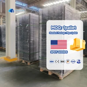 Jracking Industrial Metal Wire Mesh Shelving Galvanized Steel Wire Mesh Decking CE Certified for Pallet Racking