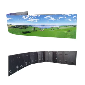 960*960mm Full Color Outdoor Waterproof LED Curved Screen Display