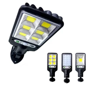 New Hot Cheap Price Led Solar Garden Light with Motion Sensor IP65 6000K Daylight CRI 90 180 Beam Angle Battery Included