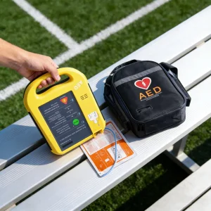 Medical Grade Aed Safe Aed Defibrillator &amp; Certified Aed Automated External Defibrillator for Public &amp; Hospital Use
