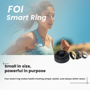 Sports Blood Sugar Tracking Wearable Ring Watch