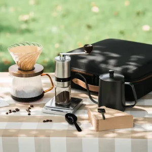 CE Certification Customized Portable Coffee Set with Manual Grinder Manufacturer, Product