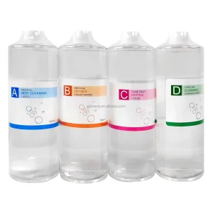 ABCD Salon Hydra Aqua Peeling Solution Organic Active Water Oxygen Essence Facial Treatment for Adults Cleaning Dermabrasion