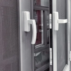 Australia Standard Aluminum French Aluminium Pivot Door Bifold Window