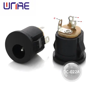 China Round black power socket environmental charge DC-022A Supplier, Suppliers