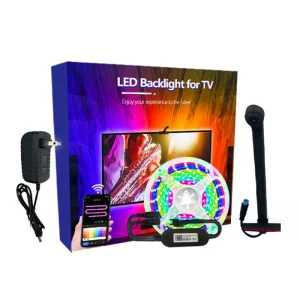 Fita de retroiluminação LED vibrante