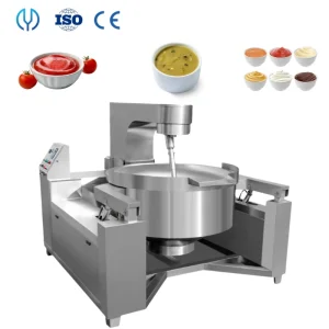 Industrial Cooking Pot Jam Sauce Boiler Machine