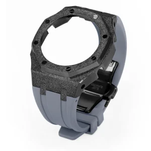 GA2100 MOD Frosted Case 316L Stainless Steel Watch Modification Kit for GA2100 Sand Blast Finish GH Brand Gift Box