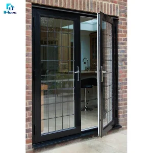 Aluminium Outswing Fiber Glass French Patio Doors for Exterior