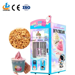 Paris Professional Commercial Ice Cream Vending Machine