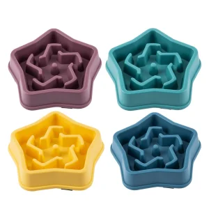 New Design Slow Feeder Dog Cat Pet Water Food Bowl