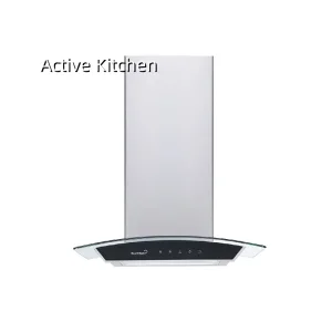 Sleek Energy Efficient Glass Hood for Modern Kitchen Range